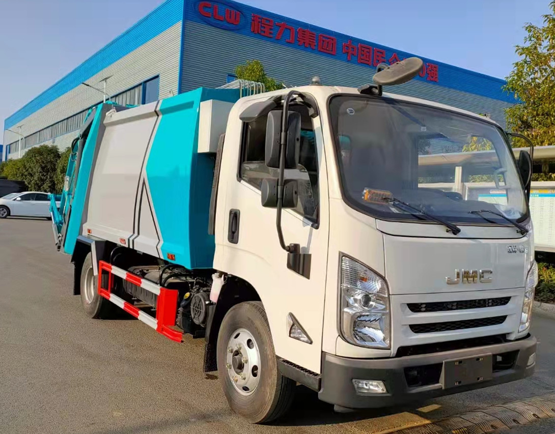 江铃凯运7方压缩垃圾车