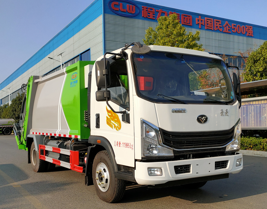 重汽豪曼8方压缩垃圾车