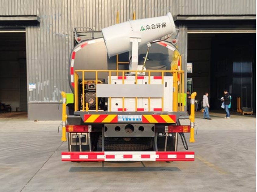 陕汽轩德后双桥18.47方绿化喷洒车