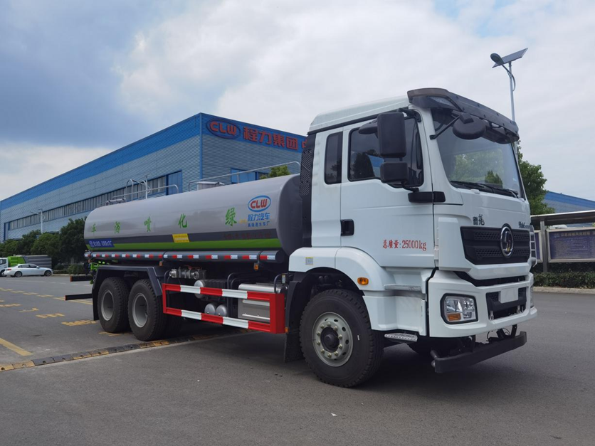 陕汽轩德后双桥17.76方绿化喷洒车
