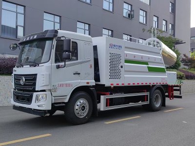华神F5斜罐抑尘车