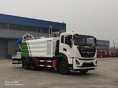 天龙后双桥抑尘车--方罐