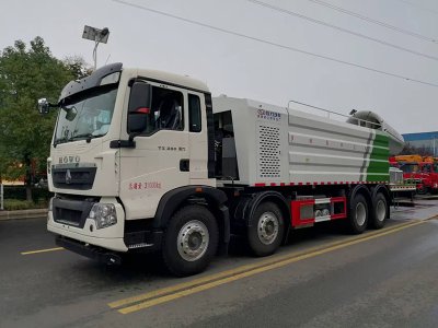 重汽豪沃前四后八抑尘车