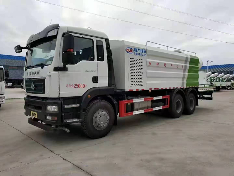 汕德卡后双桥抑尘车