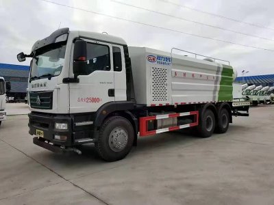 汕德卡后双桥抑尘车