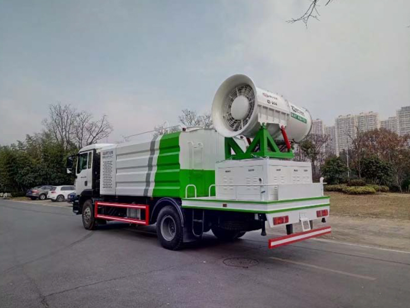 重汽汕德卡单桥抑尘车